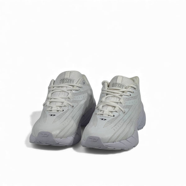 Diesel White Chunky Performance Sneakers 🤍⚡ Futuristic Sport-Lux Design