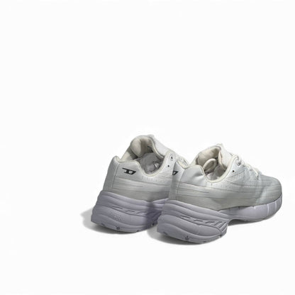Diesel White Chunky Performance Sneakers 🤍⚡ Futuristic Sport-Lux Design