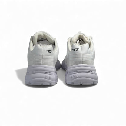 Diesel White Chunky Performance Sneakers 🤍⚡ Futuristic Sport-Lux Design