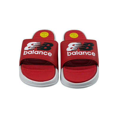 🔥 New Balance Red Comfort Slides – Bold Everyday Essential ❤️