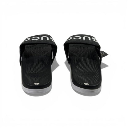 🖤 GUCCI Signature Slides – Black Logo Edition ✨
