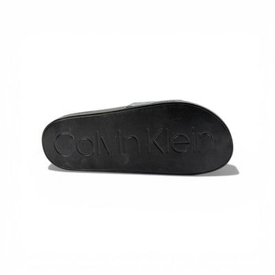 🐍 Calvin Klein Python Slides – Black Statement Edition 🖤✨