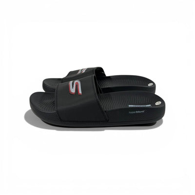 ⚡ Skechers Sport Slides – Black Performance Edition 🖤🔥
