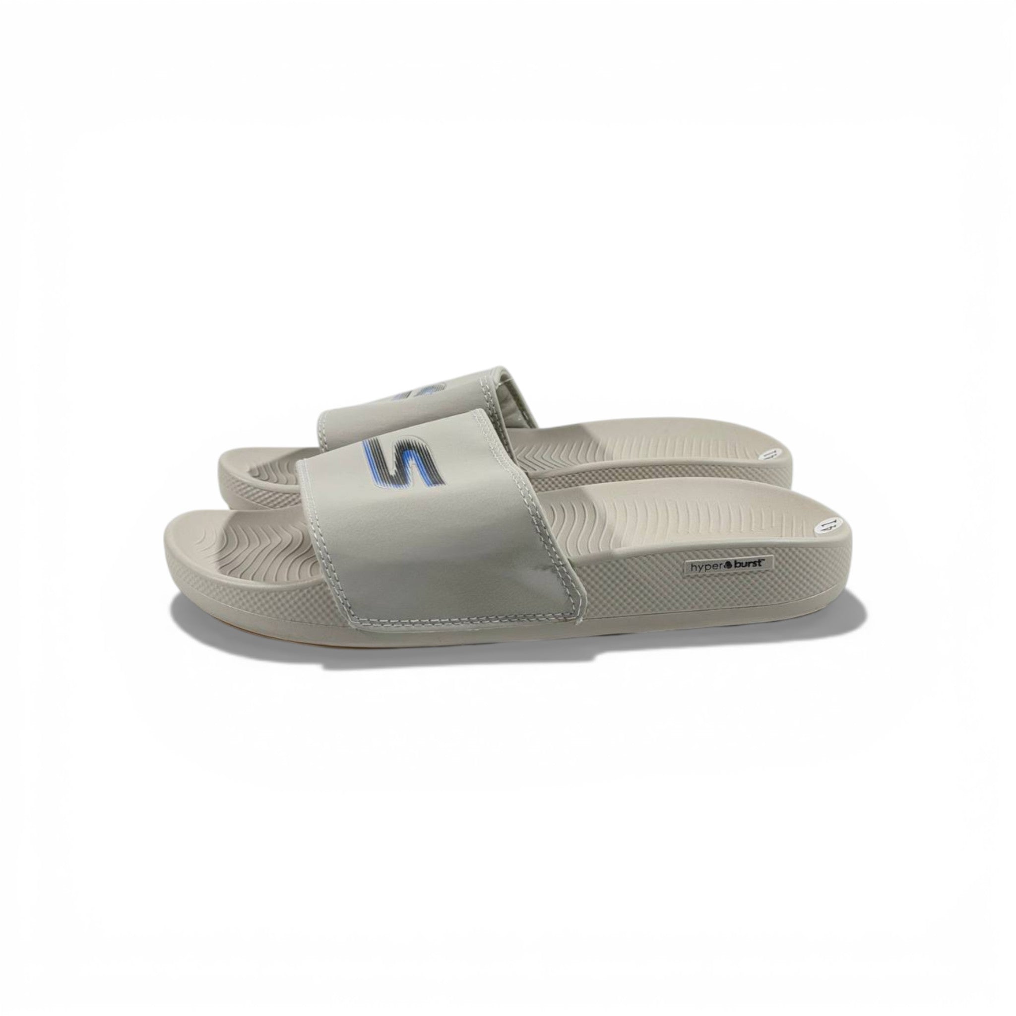 🤍 Skechers Slides – Hyper Burst Comfort Edition ☁️✨