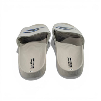🤍 Skechers Slides – Hyper Burst Comfort Edition ☁️✨