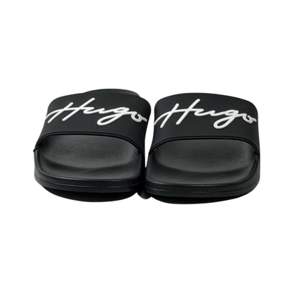 🖤 Hugo Signature Slides – Minimal Design, Maximum Comfort