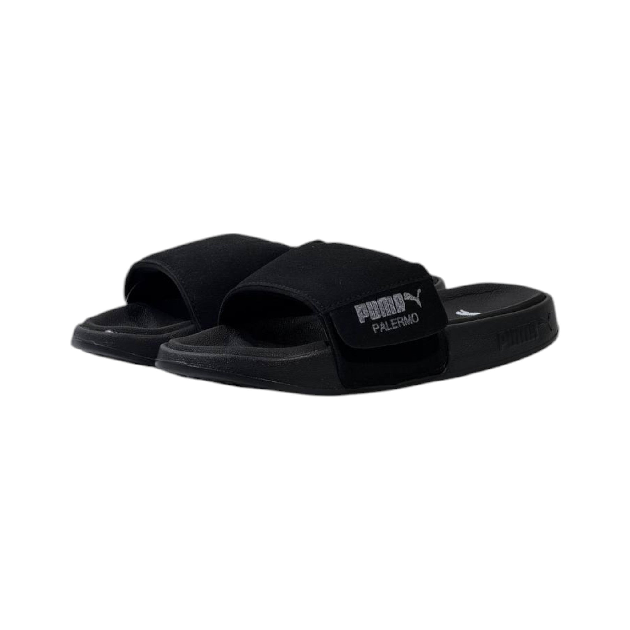 🖤 Puma Palermo Premium Slides – Timeless Comfort, Effortless Style