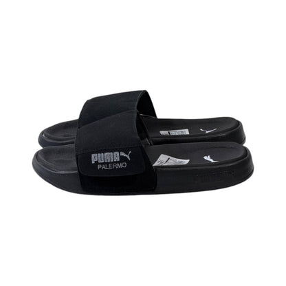 🖤 Puma Palermo Premium Slides – Timeless Comfort, Effortless Style