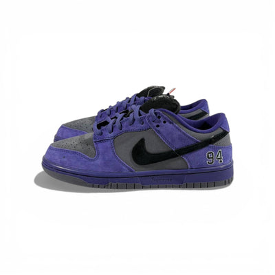 Nike Dunk Low Purple & Grey Sneakers 👟💜🔥 Streetwear Skate Style Shoes – Women & Men Fashion Trainers ✨