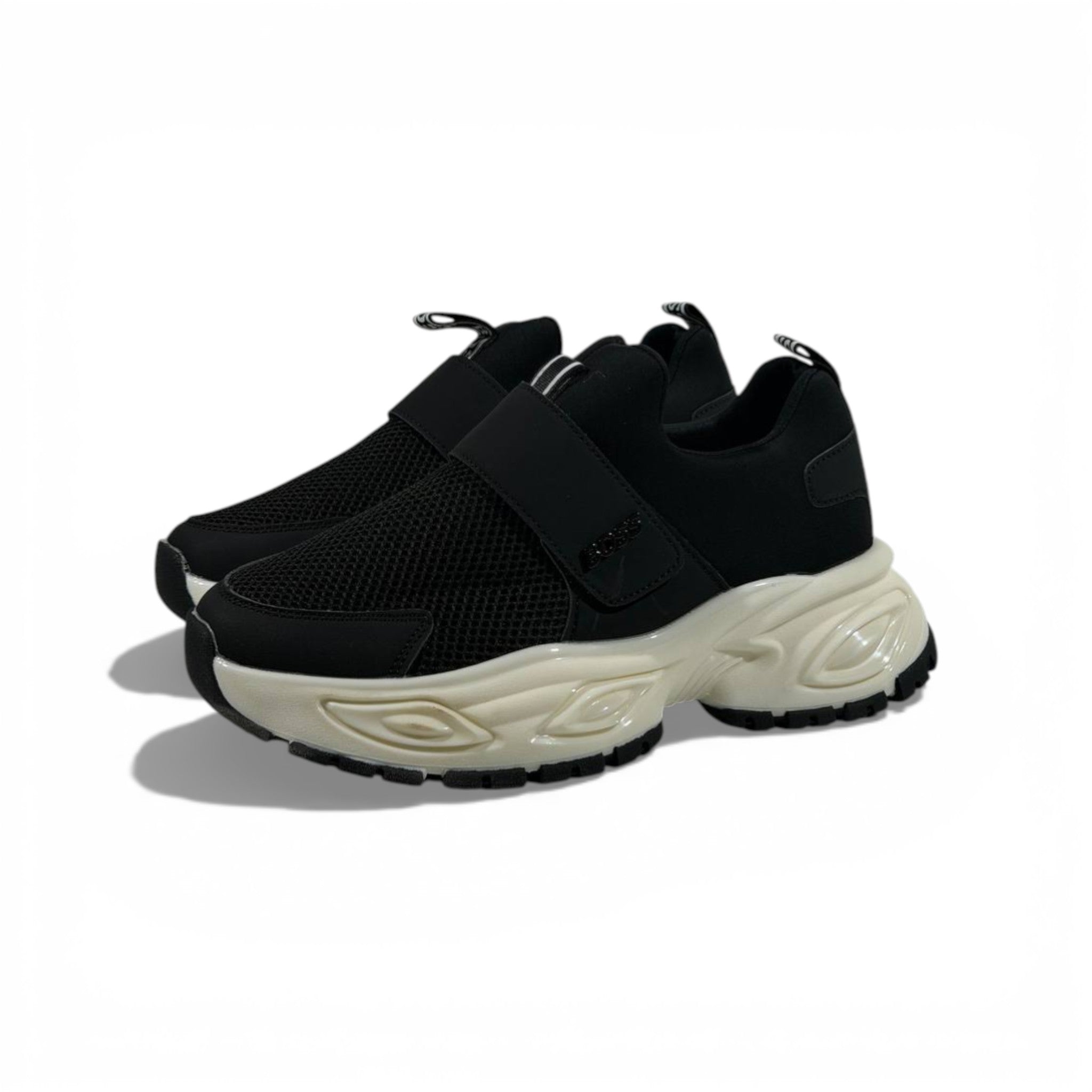 BOSS Black Chunky Sneakers 👟🖤🔥 Luxury Slip-On Sport Shoes – Modern Designer Lifestyle Trainers ✨