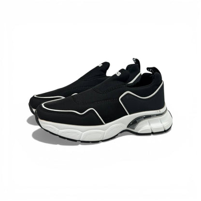 BOSS Black Slip-On Sneakers 👟🖤⚡ Luxury Sport Casual Shoes – Premium Designer Comfort Trainers ✨🔥