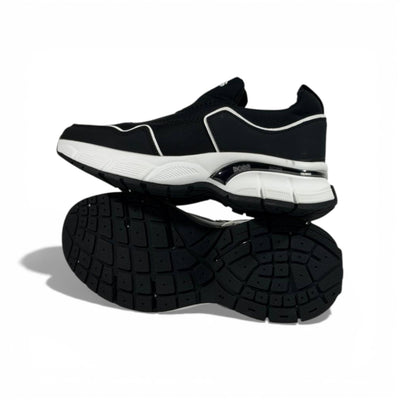 BOSS Black Slip-On Sneakers 👟🖤⚡ Luxury Sport Casual Shoes – Premium Designer Comfort Trainers ✨🔥