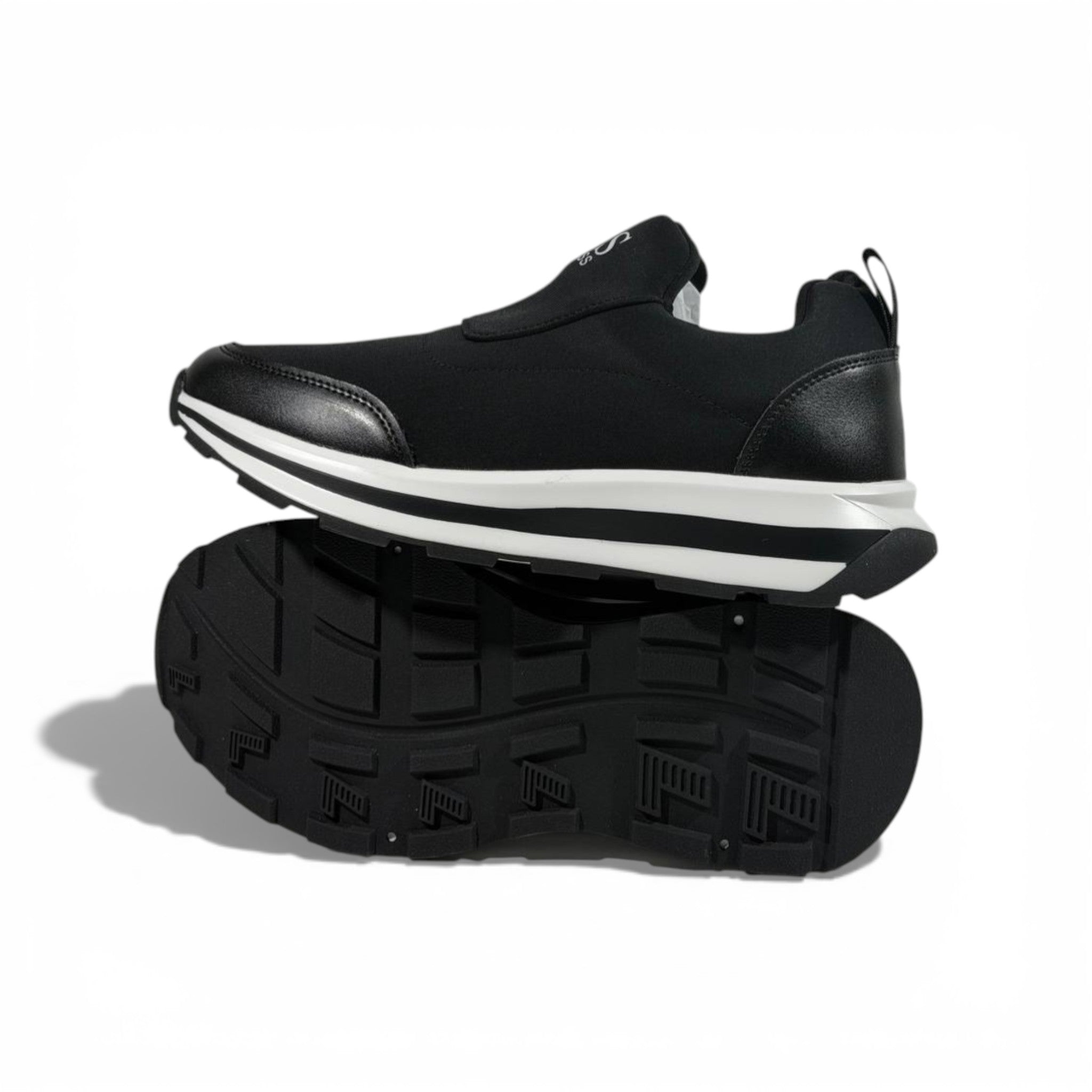 BOSS Black Slip-On Sneakers 👟🖤✨ Hugo Boss Luxury Casual Shoes – Premium Comfort Lifestyle Trainers 💼🔥