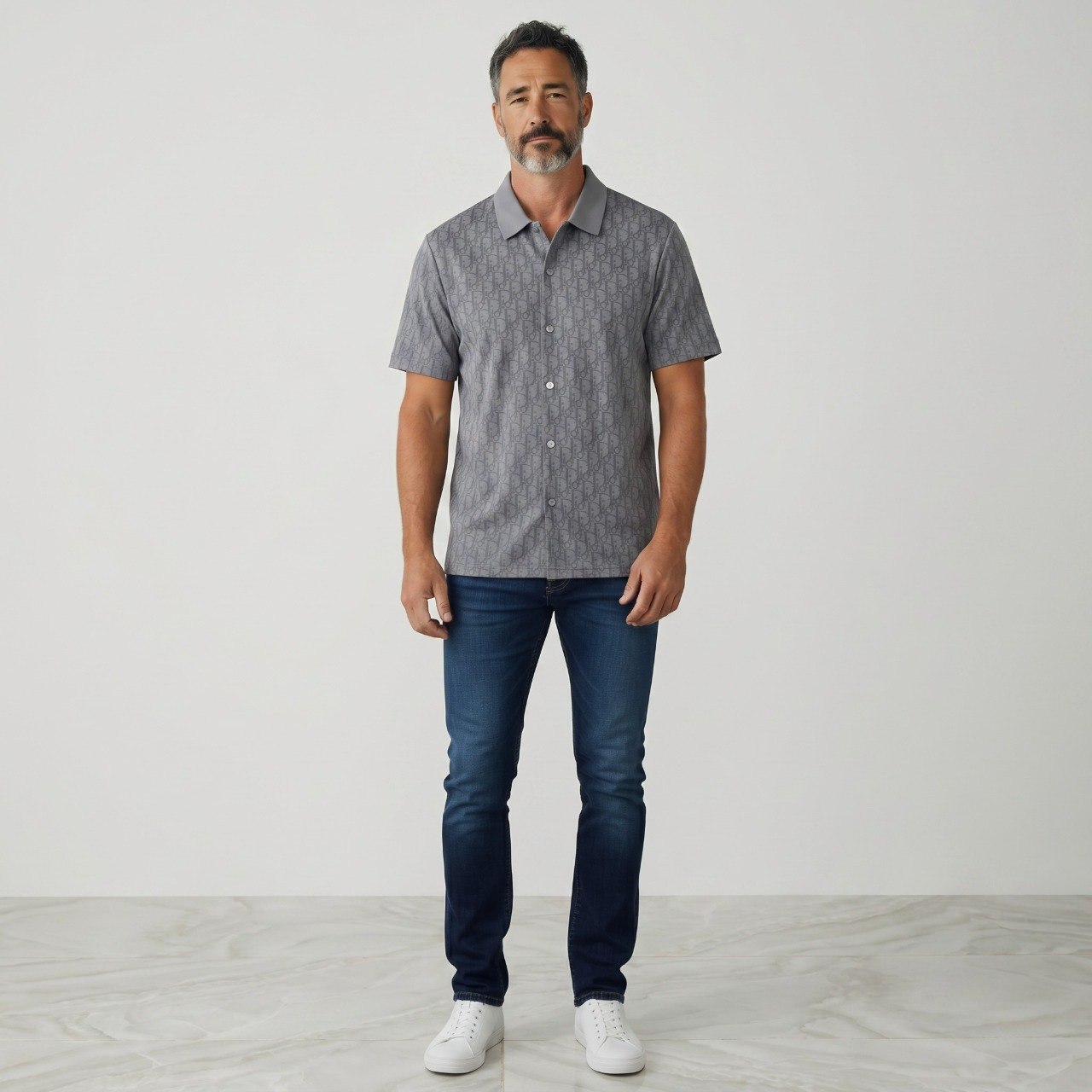 ✨ Dior Oblique Monogram Short Sleeve Shirt – Modern Luxury Statement