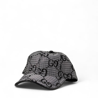 Gucci Black GG Monogram Baseball Cap 🖤🧢