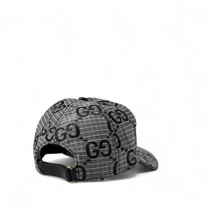 Gucci Black GG Monogram Baseball Cap 🖤🧢