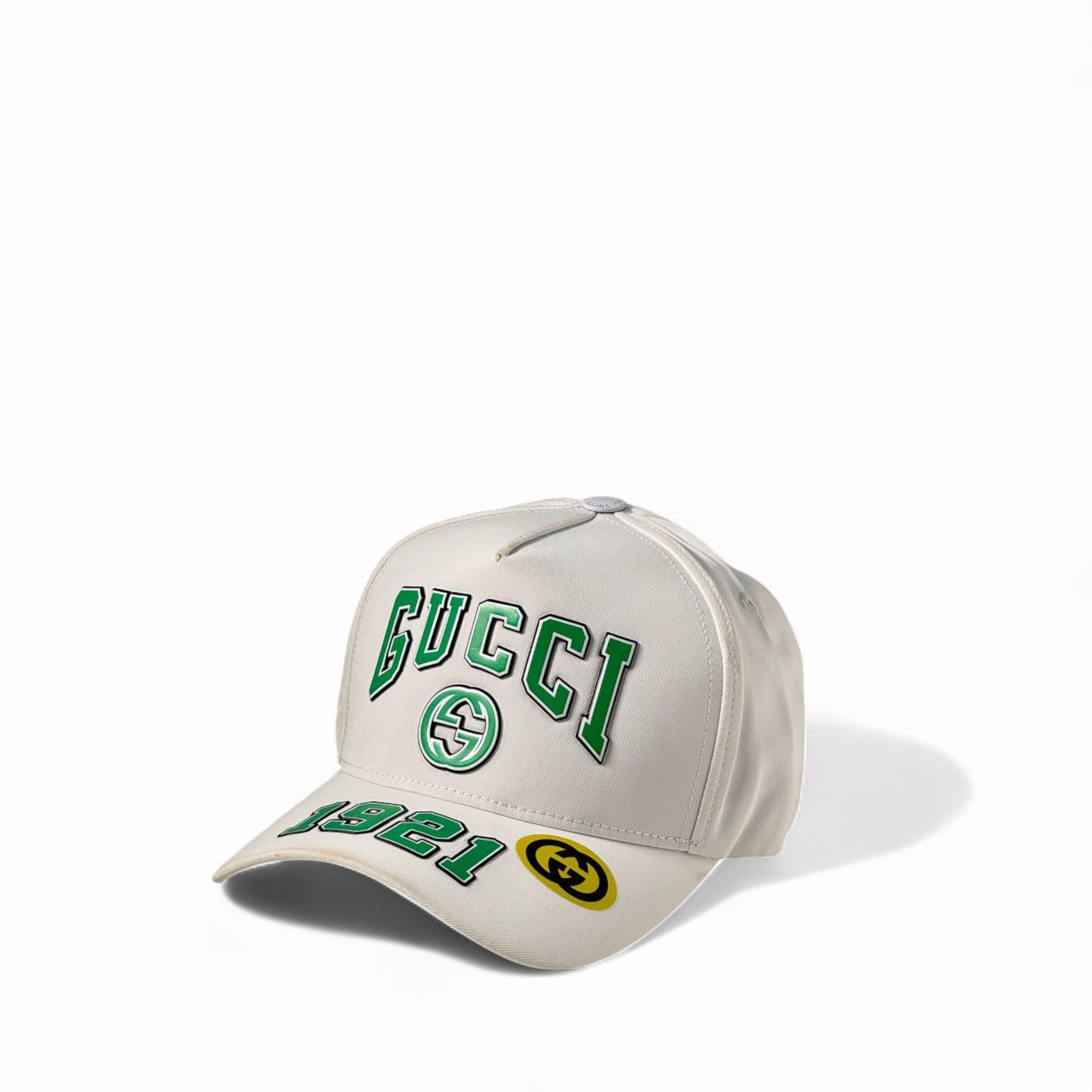 Gucci 1921 White Baseball Cap 🧢✨
