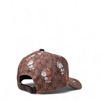 Gucci x Doraemon Brown GG Monogram Cap 🤎🧢✨