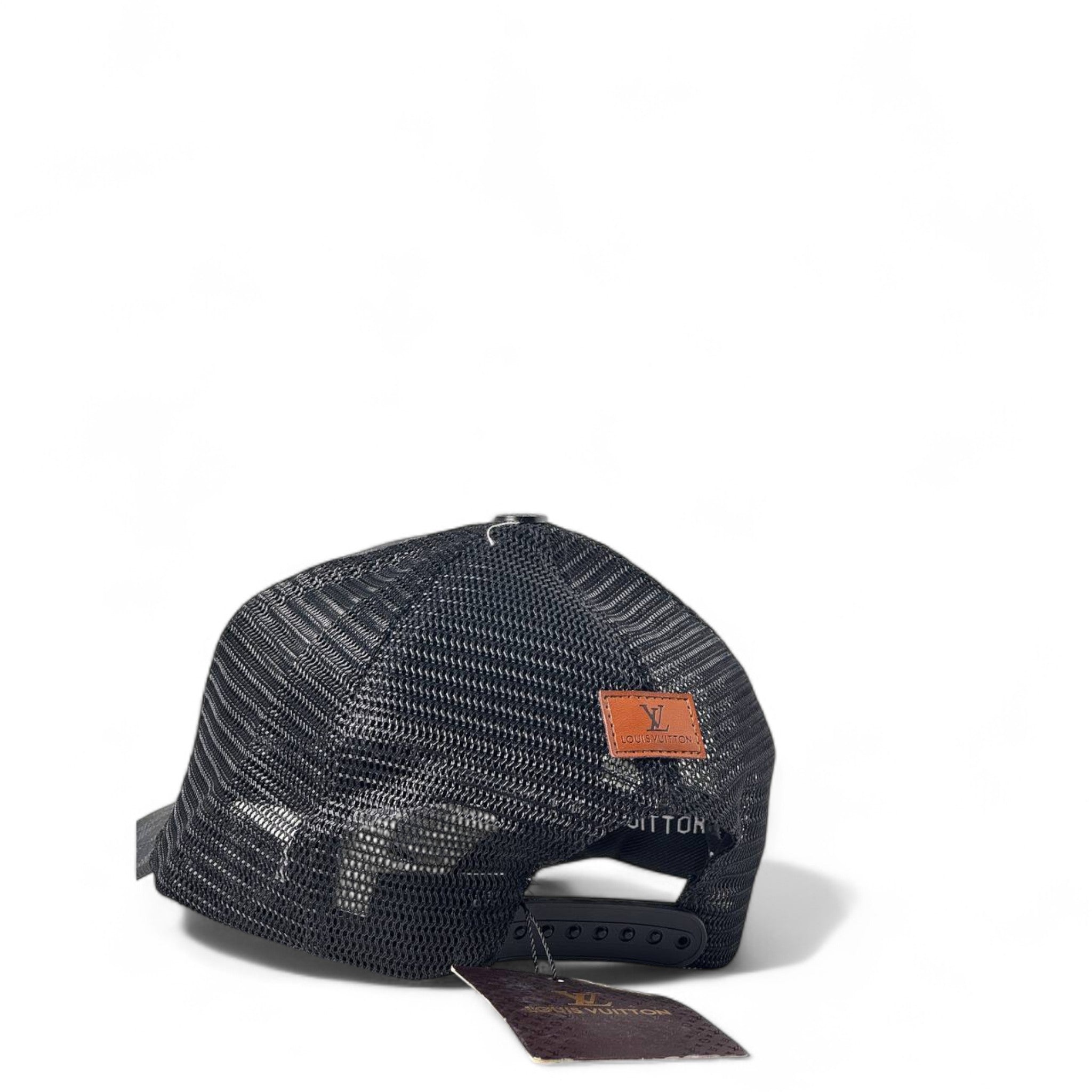 Louis Vuitton Damier Mesh Cap 🖤 Iconic Black Checkered Style