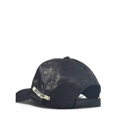 Louis Vuitton Black Monogram Cap 🖤 Signature Side Label