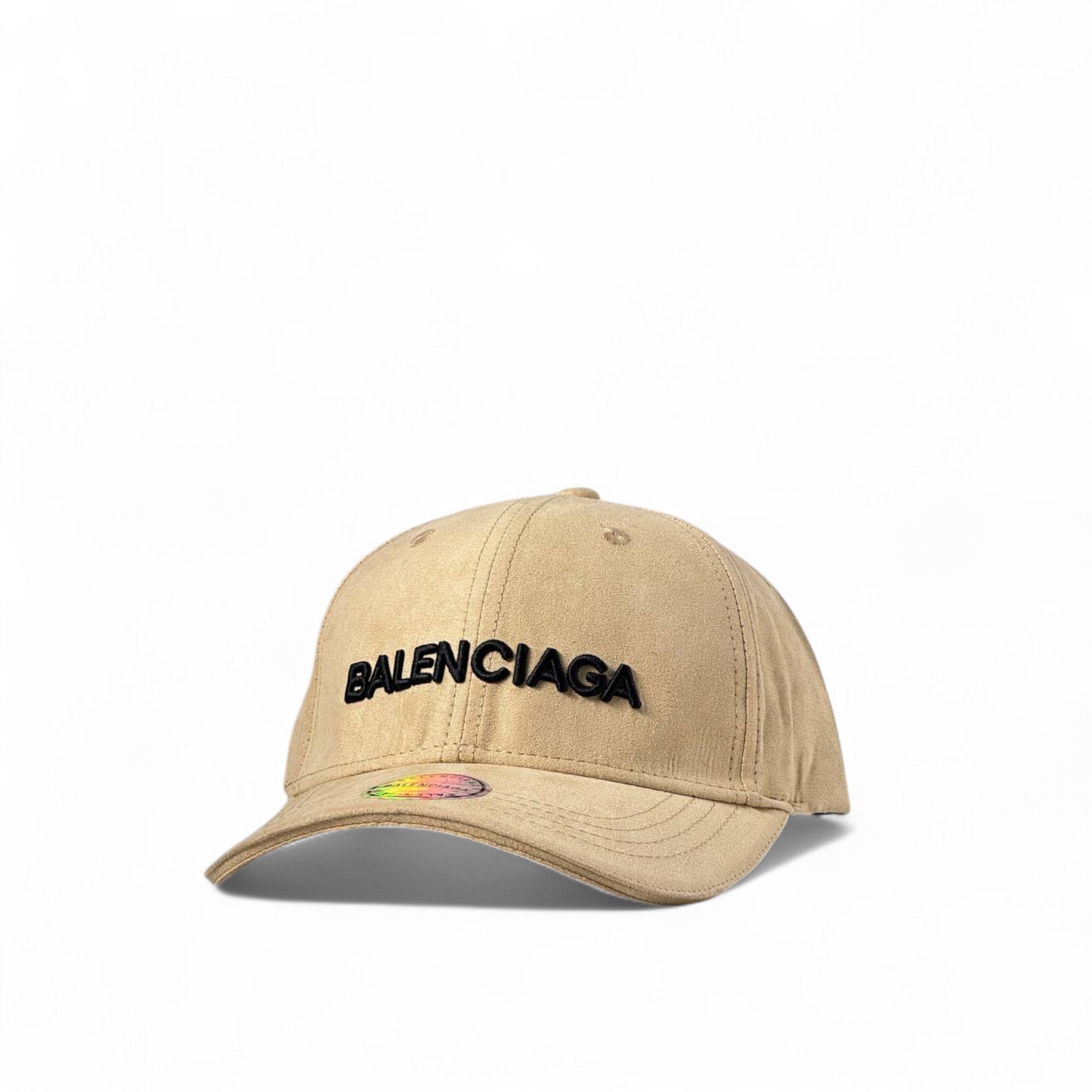 Balenciaga Beige Suede Cap 🏷️ Minimal Luxe Essential