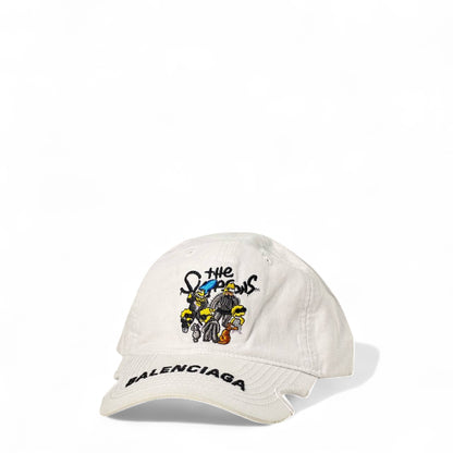🧢 Balenciaga x The Simpsons Cap – Limited Cartoon Edition 🎬🟡