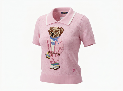Polo Ralph Lauren Polo Bear Knit Polo 💗🧸