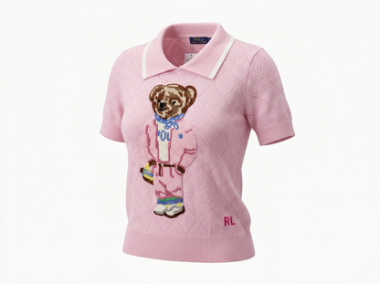 Polo Ralph Lauren Polo Bear Knit Polo 💗🧸