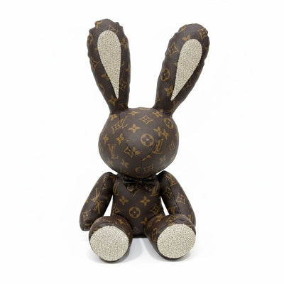 🐰 Louis Vuitton Monogram Bunny Figure – Luxury Designer Decorative Collectible