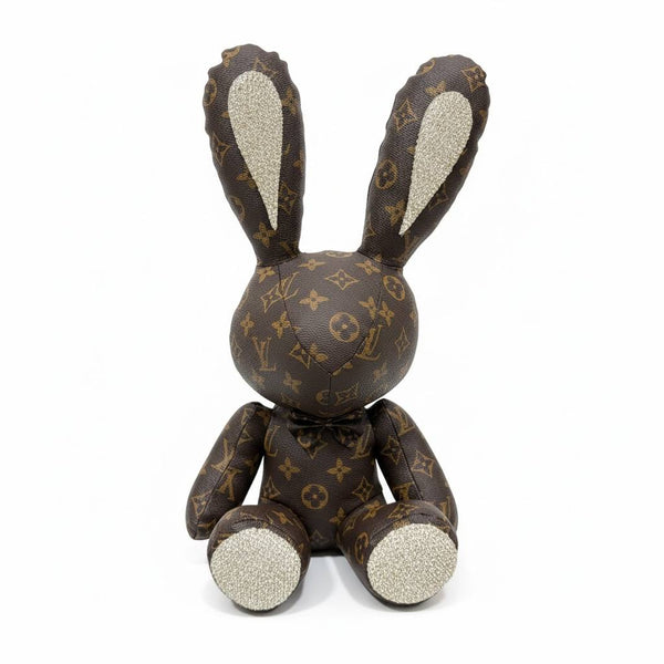 🐰 Louis Vuitton Monogram Bunny Figure – Luxury Designer Decorative Collectible