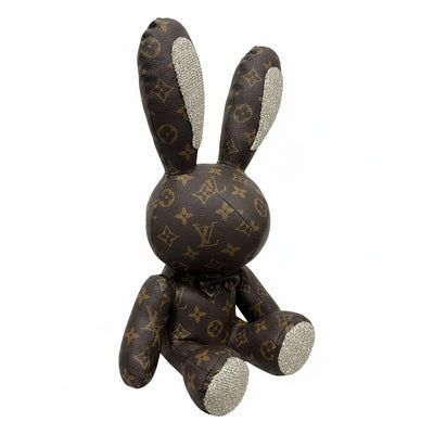 🐰 Louis Vuitton Monogram Bunny Figure – Luxury Designer Decorative Collectible