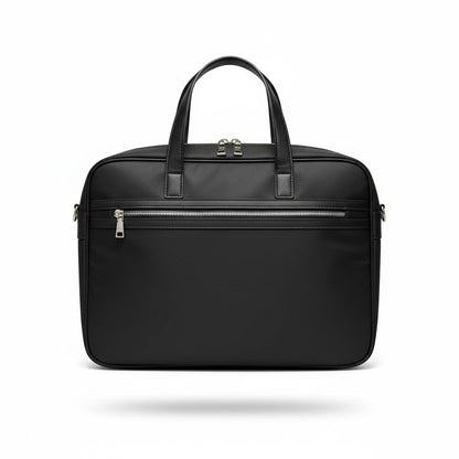 🖤 Prada Saffiano Leather Briefcase – Luxury Black Designer Business Bag