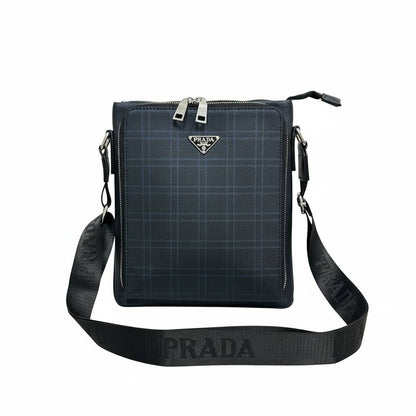 🖤 Prada Plaid Crossbody Bag – Luxury Designer Shoulder Messenger Bag