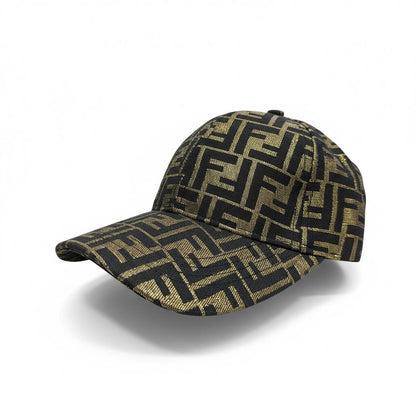 🤎 Fendi FF Monogram Baseball Cap – gold Luxury Designer Hat