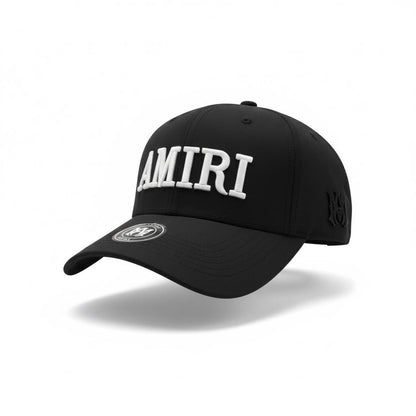 🖤 AMIRI Logo Baseball Cap – Black Luxury Streetwear Designer Hat