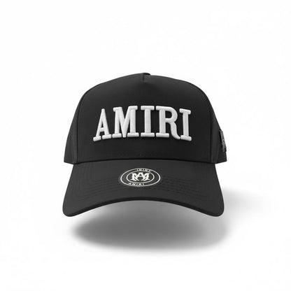 🖤 AMIRI Logo Baseball Cap – Black Luxury Streetwear Designer Hat