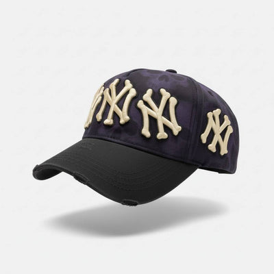 NY Skull Logo Streetwear Cap 🧢💀 Premium New York Style Baseball Hat – Urban Fashion Edition 🔥