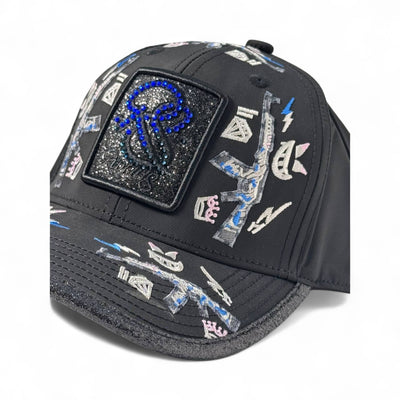 Redfills Graffiti Skull Cap 💥 | Crystal Street Art Edition