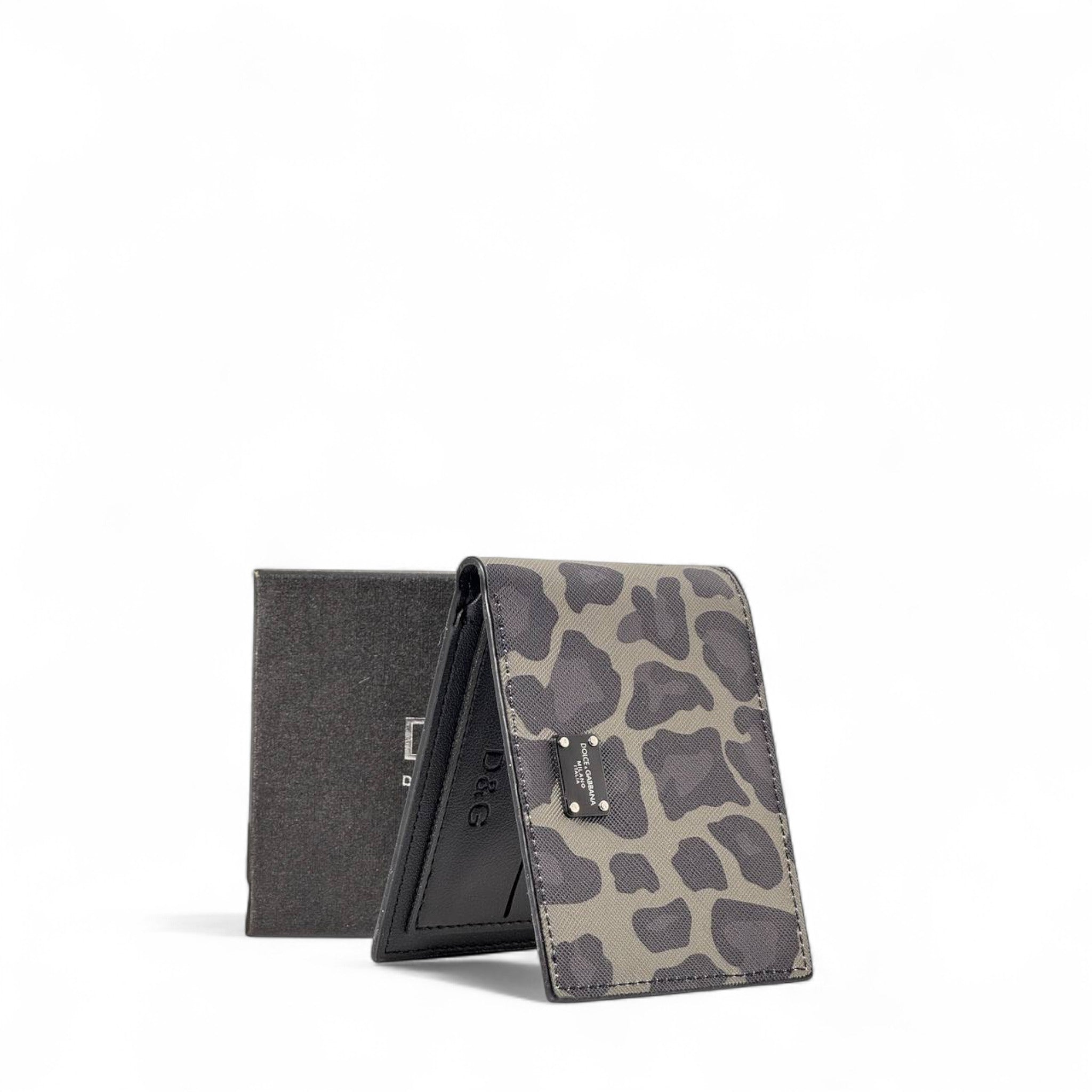 Dolce & Gabbana Leopard Print Wallet 🐆🖤 | Bold Italian Luxury