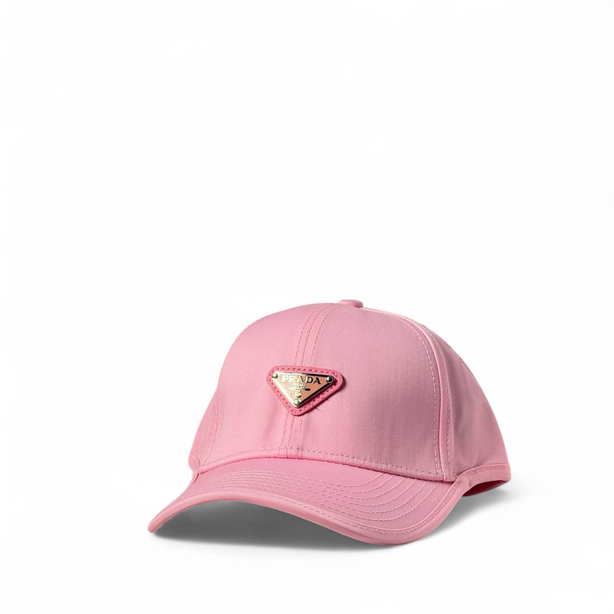 PRADA Pink Logo Cap 💗 | Feminine Flair Meets Designer Icon