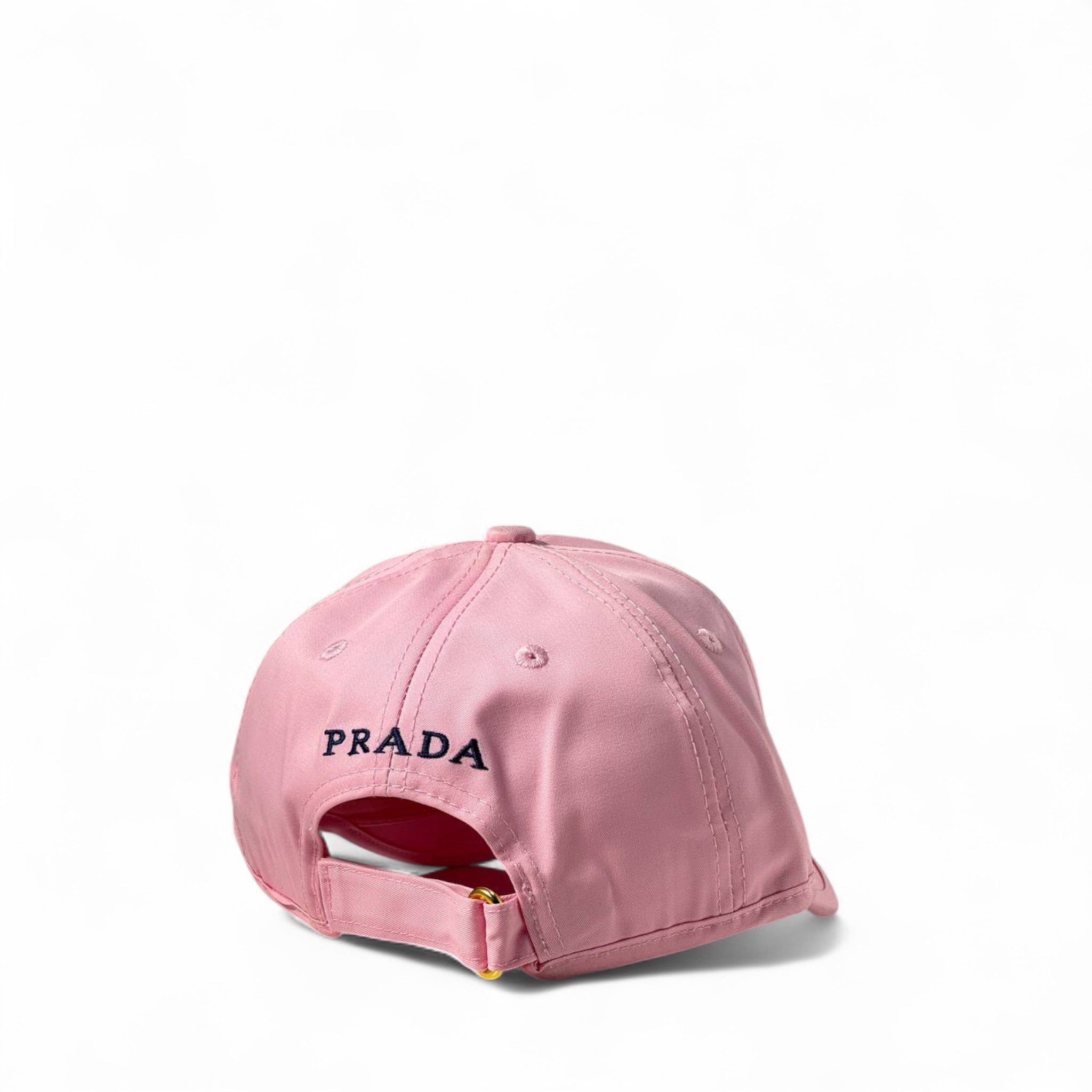 PRADA Pink Logo Cap 💗 | Feminine Flair Meets Designer Icon