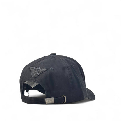 Emporio Armani All-Black Logo Cap 🖤 | Monochrome Milan Style
