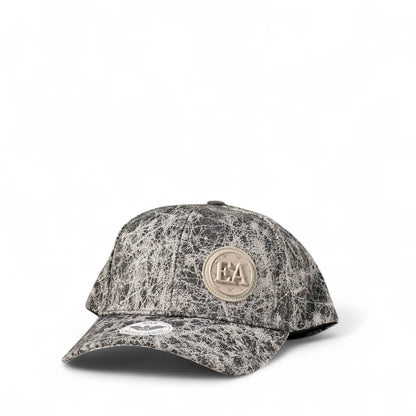 Emporio Armani Marble Crackle Cap ⚪🖤 | EA Vintage Texture Edition