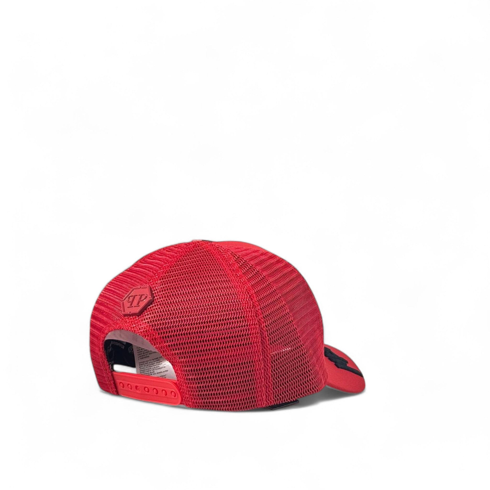 Philipp Plein Red Skull Mesh Cap 🔴💀 | Fierce Street Energy Trucker Hat