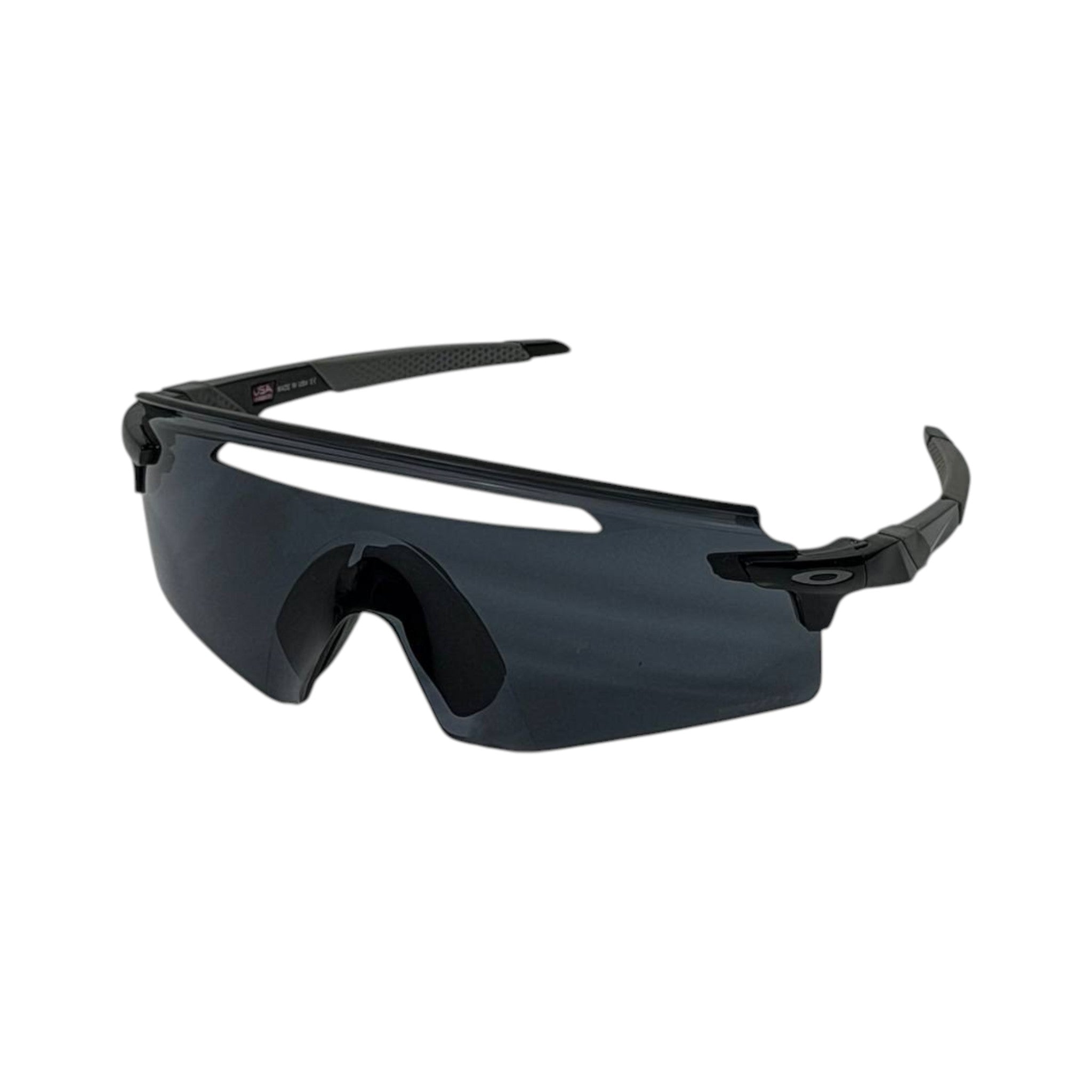 🕶️ Oakley Encoder Matte Black Shield Sunglasses – Stealth Performance Edition