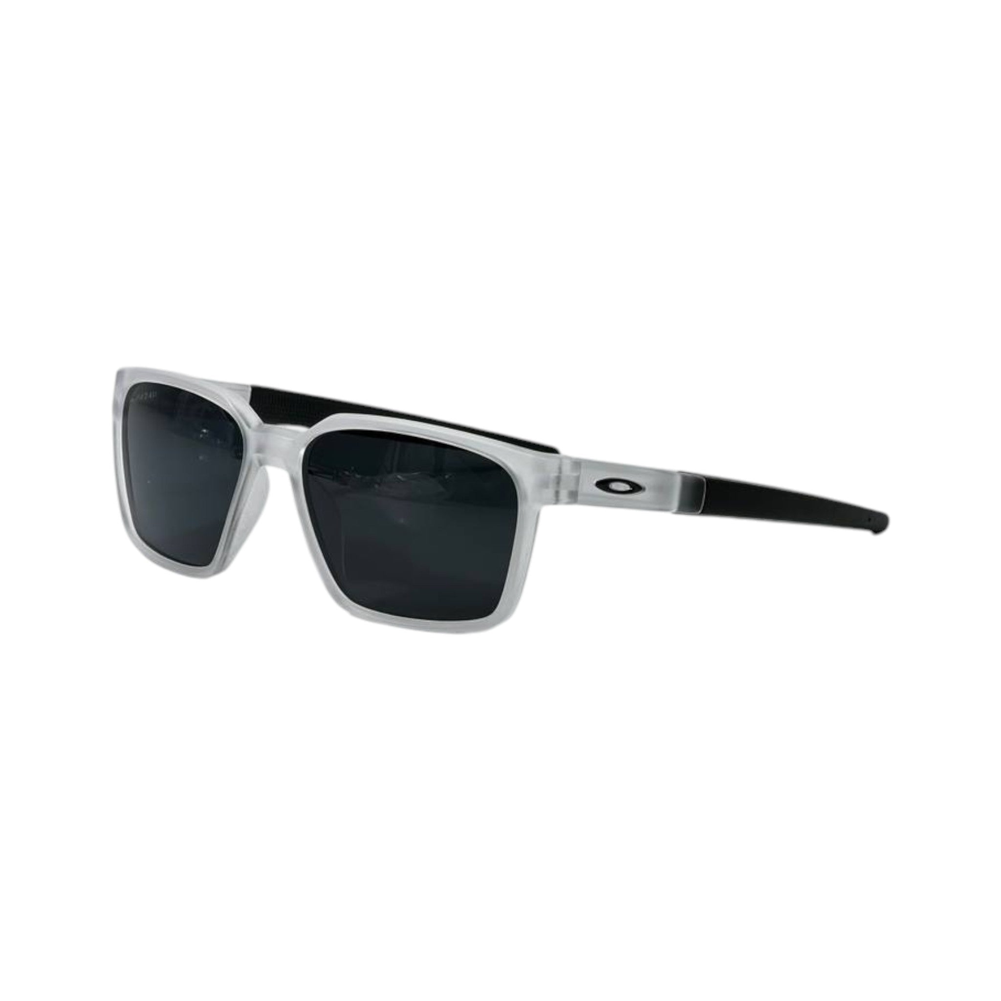 🕶️ Oakley Frogskins Crystal Frost Sunglasses – Stealth Black Edition