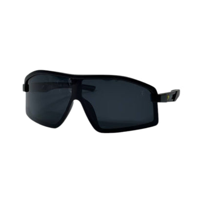 🕶️ Ferrari Shield Visor Sunglasses – Black Edition