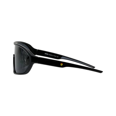 🕶️ Ferrari Black Shield Sunglasses – Stealth Edition