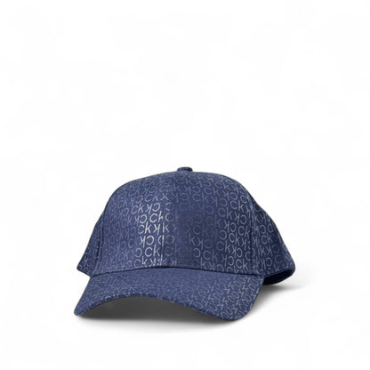 Calvin Klein CK Monogram Denim Cap 🔵 Allover Logo Street Style