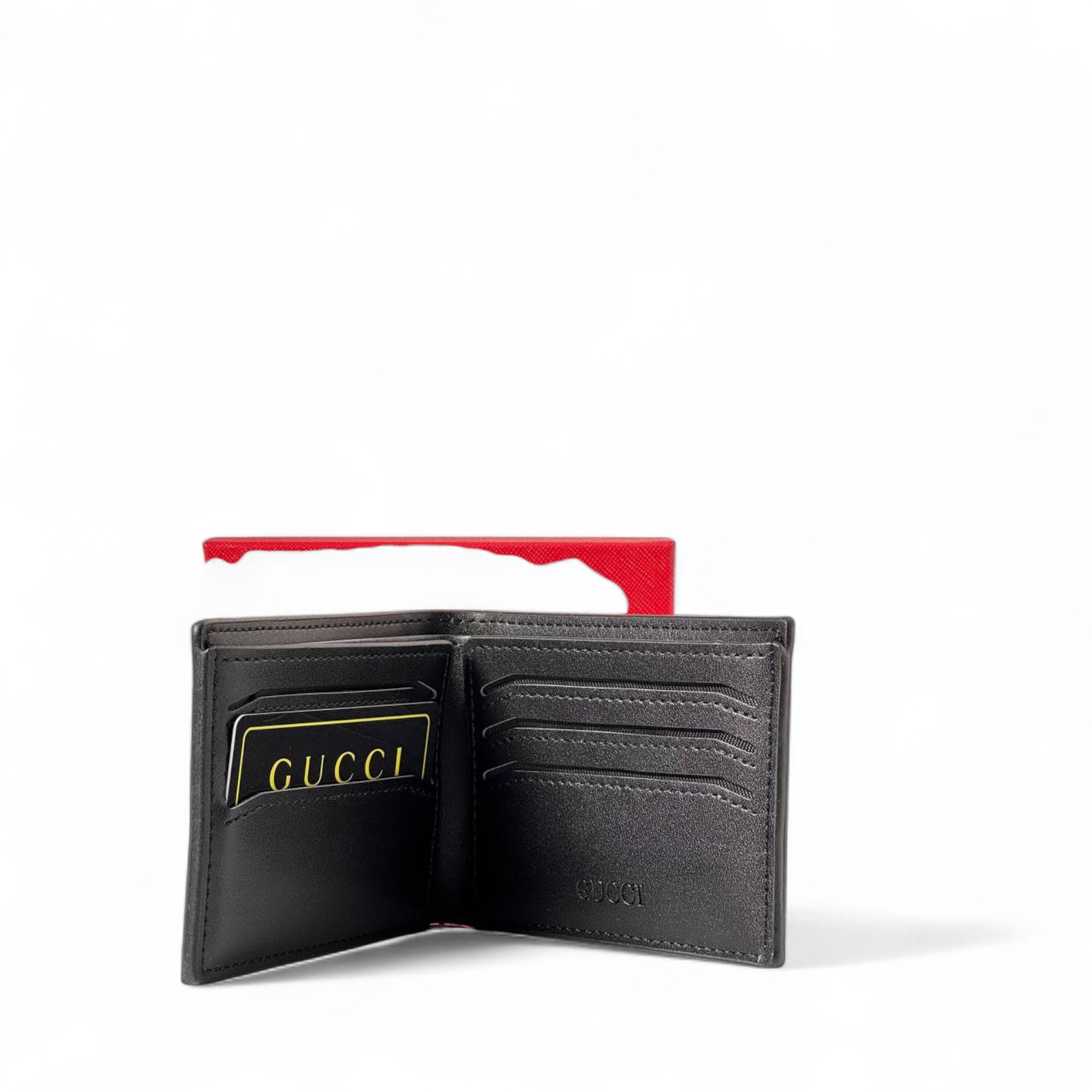Gucci Vintage Brown Leather Wallet – Timeless Elegance